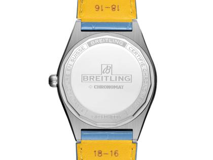 Breitling Chronomat Automatic 36 South Sea eisblaues Zifferblatt  