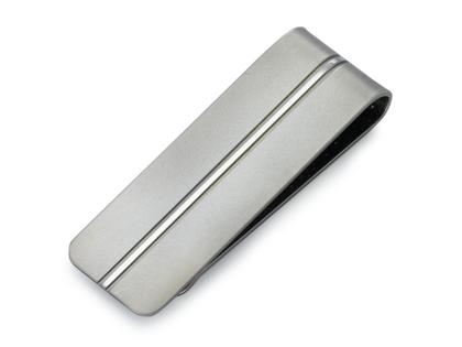 Weitere Accessoires Geldscheinklammer aus Titan.