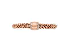 Fope Love Nest Flex'It Armband Roségold 1 Schmuckelement Brillanten 1,07ct M flexibel – Armschmuck Armband aus 750 Rotgold. – Ansicht 3