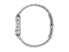 Gucci G-Flat Automatik Edelstahl 36mm grünes Zifferblatt Metallband YA166404 – Herrenuhren Uhr mit Datum aus Edelstahl. Das Gehäuse ist rechteckig und silber. Das Edelstahlarmband ist silber. Das Zifferblatt ist römisch Index und grün. – Ansicht 2