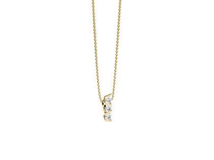 Niessing Vivida Anhänger Classic Yellow 3,5mm mit Brillanten 0,480ct – Anhänger Anhänger mit Besatz aus 750 Gelbgold.