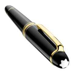 Montblanc Meisterstück Classique Rollerball Edelharz vergoldet – Schreibgeräte Rollerball aus Edelharz und und vergoldet. – Ansicht 2