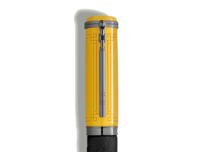 Montblanc Great Characters Homage to Bruce Lee Special Edition Füllfederhalter – Schreibgeräte Füllfederhalter aus 585 Gelbgold, Edelharz und und . – Ansicht 4