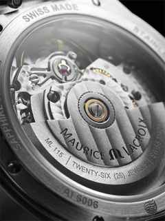 Maurice Lacroix Aikon Automatik Edelstahl 35mm weißes Zifferblatt Metallband – Damenuhren Uhr mit Datum aus Edelstahl. Das Gehäuse ist rund und silber. Das Edelstahlarmband ist silber. Das Zifferblatt ist ein Index in weiß. – Ansicht 3