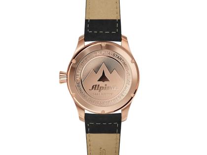 Alpina Startimer Pilot Automatik Edelstahl roségold beschichtet 44  