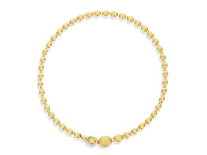 Nanis Boules Ivy Collier Gelbgold 41cm mit Brillanten 0,230ct – Halsschmuck Collier aus 750 Gelbgold.