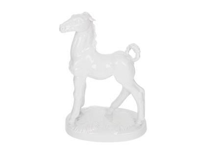 Meissen Figur Fohlen weiß – Porzellanwaren Porzellandekoration in weiß und aus Porzellan.