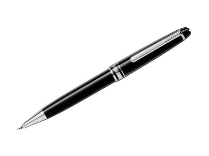 Montblanc Meisterstück Classique Drehbleistift 0,7mm Edelharz platinumbeschichtet – Schreibgeräte Bleistift aus Edelharz und und platiniert.