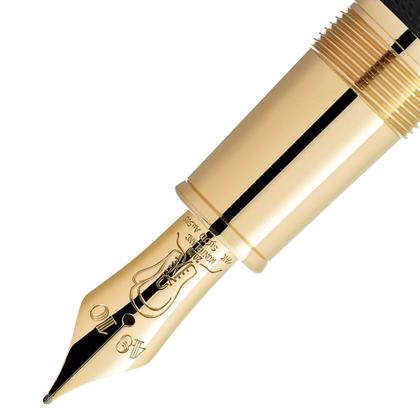 Montblanc Special Edition Great Characters Muhammad Ali Füllfederhalter – Schreibgeräte Füllfederhalter aus 585 Gelbgold, Edelharz und und vergoldet. – Ansicht 3