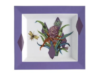 Meissen Vide-Poche Collection "Exotic Purple" groß – Porzellanwaren Porzellandekoration in weiß und aus Porzellan.