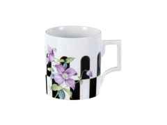 Meissen MUG Collection Henkelbecher "Chess Flowers" – Porzellanwaren Tafelporzellan in weiß und aus Porzellan.
