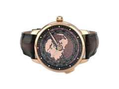 Montblanc Star Legacy Orbis Terrarum Limited Edition Automatik Roségold 43mm Lederband MB126109 Full Set Occasion – Herrenuhren Uhr ohne Datum aus 750 Rotgold. Das Gehäuse ist rund und roségold. Das Lederarmband Kroko / Alligator ist braun. Das Zifferblatt ist arabisch Index und braun.