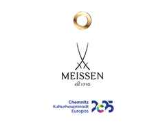 Meissen Platte 25 x 25 cm Juwelier Roller Art Edition "Christian Lang, Im Visier" mit Platinrand limitiert – Porzellanwaren Tafelporzellan in weiß und aus 950 Platin, Porzellan und vergoldet. – Ansicht 4