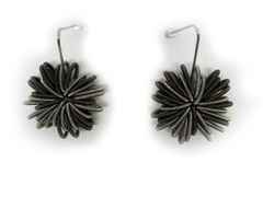 La Mollla No 1 dark Ohrhänger Edelstahl – Ohrschmuck Ohrhänger aus Edelstahl.