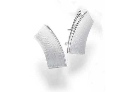 Cédé Silber Classics 5: Ohrstecker – Ohrschmuck Ohrstecker aus 925 Silber und und rhodiniert.