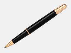 Montblanc Around the World in 80 Days Classique Rollerball dunkelgrau – Schreibgeräte Rollerball in grau und aus Edelharz, platiniert und vergoldet. – Ansicht 3