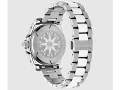 Gucci Dive Automatik Edelstahl 40mm grünes Zifferblatt Metallband YA136363 – Herrenuhren Uhr ohne Datum aus Edelstahl und Keramik. Das Gehäuse ist rund und silber. Das Edelstahlarmband ist silber. Das Zifferblatt ist ein Index in grün. – Ansicht 2