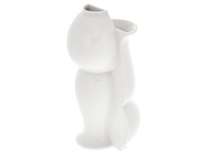Meissen Vase Two Sides weiß 19 cm – Porzellanwaren Porzellanvase in weiß und aus Porzellan. – Ansicht 2