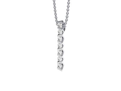 Niessing Vivida Anhänger Platin 4,0mm mit Brillanten 1,61ct – Anhänger Anhänger mit Besatz aus 950 Platin.