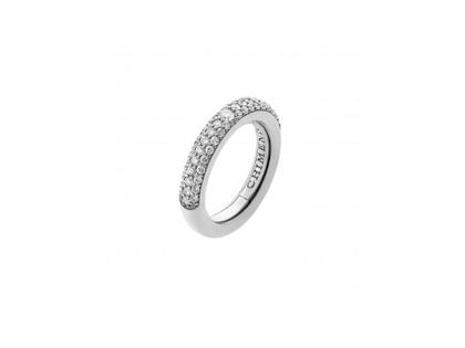 Chimento Forever Stack Me Demi Paveé Ring Weißgold mit Brillanten 0,780ct – Ringe Ring mit Besatz in silber und aus 750 Weißgold.