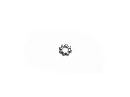 Ehinger Schwarz 2 Scheibe "Kragen" Silber 16mm gewölbt – Weiterer Schmuck Sonstiger Schmuck aus 925 Silber.
