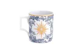 Meissen MUG Collection Henkelbecher "Meissen Christmas Star" blau – Porzellanwaren Tafelporzellan in weiß und aus Porzellan und vergoldet. – Ansicht 2