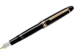 Montblanc Meisterstück LeGrand  Füllfederhalter Edelharz vergoldet – Schreibgeräte Füllfederhalter aus 585 Gelbgold und und vergoldet.
