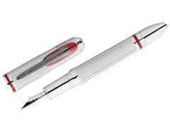 Montblanc Limited Edition Great Characters Enzo Ferrari 1898 Füllfederhalter – Schreibgeräte Füllfederhalter aus 750 Weißgold, Metall und und platiniert. – Ansicht 2