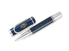 Montblanc Special Edition Great Characters Great Gatsby  Rollerball – Schreibgeräte Rollerball in blau und platiniert. – Ansicht 2