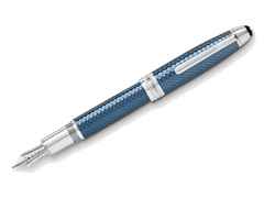 Montblanc Glacier Solitaire Füllfederhalter – Schreibgeräte Füllfederhalter aus 750 Weißgold.