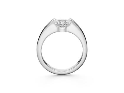 Schaffrath Liberte Lumina Ring Weißgold mit Brillanten 1,00 – Ringe Ring mit Besatz aus 750 Weißgold.