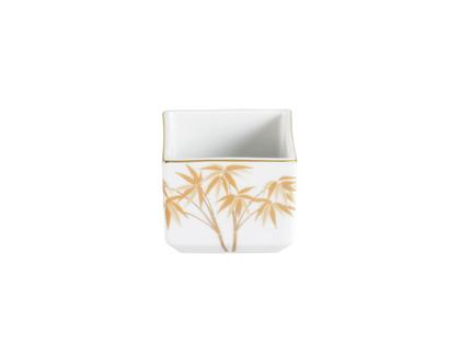 Meissen Cosmopolitan "Golden Bamboo" Schälchen Porzellan mit Golddekor 4,5cm – Porzellanwaren Tafelporzellan in weiß und aus Porzellan.