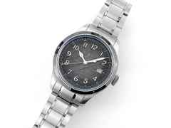 Montblanc 1858 Automatic Date 0 Oxygen The 8000 Edelstahl 41mm Metallband 130984 Full Set Occasion – Herrenuhren Uhr mit Datum aus Edelstahl und Keramik. Das Gehäuse ist rund und silber. Das Edelstahlarmband ist silber. Das Zifferblatt ist arabisch und grau. – Ansicht 4