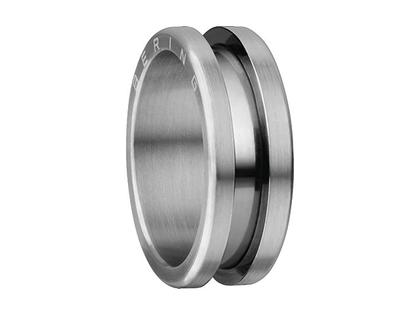 Bering Arctic Symphony Herren Außenring schmal blank Edelstahl – Ringe Ring aus Edelstahl.