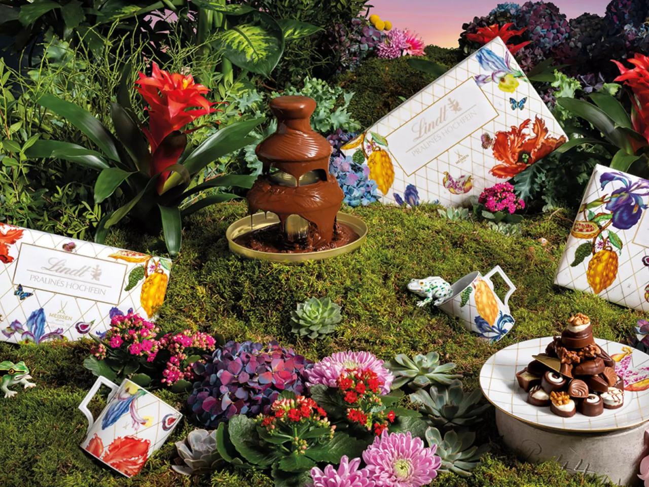 Meissen MUG Collection Henkelbecher Lindt x Meissen "Sweet Exotics" – Porzellanwaren Tafelporzellan in weiß und aus Porzellan. – Ansicht 4