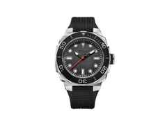 Alpina Seastrong Diver Extreme Automatik Edelstahl 39mm schwarzes Zifferblatt schwarzes Kautschukband Special Edition – Herrenuhren Uhr ohne Datum aus Edelstahl und Kautschuk. Das Gehäuse ist rund und silber. Das Kautschuk / Kunststoff / Silikon Armband ist schwarz. Das Zifferblatt ist ein Index in schwarz.