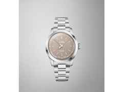 Oris Big Crown Automatik Edelstahl 34mm beiges Zifferblatt Metallband – Damenuhren Uhr ohne Datum aus Edelstahl. Das Gehäuse ist rund und silber. Das Edelstahlarmband ist silber. Das Zifferblatt ist ein Index in beige. – Ansicht 2