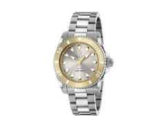 Gucci Dive Automatik Edelstahl 40mm silbernes Zifferblatt Metallband YA136357 – Herrenuhren Uhr ohne Datum aus Edelstahl, PVD beschichtet und vergoldet. Das Gehäuse ist rund und silber. Das Edelstahlarmband ist silber. Das Zifferblatt ist ein Index in silber.