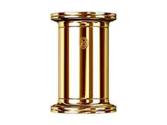 El Casco Zylinderspitzer aus Messing vergoldet – Büroaccessoires Sonstige Accessoires in gelbgold und aus Messing und vergoldet.