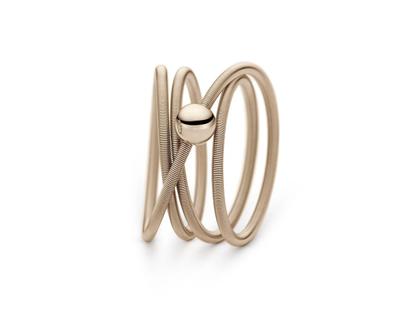Niessing Colette Damenring 4-fach Rosewood – Ringe Ring aus 750 Weißgold.