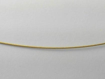 Gerullis Seliger Grazia Collier – Halsschmuck Halsreif aus Edelstahl und und vergoldet.