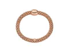 Fope Love Nest Flex'It Armband Roségold 1 Schmuckelement Brillant 0,020ct M flexibel – Armschmuck Armband aus 750 Rotgold. – Ansicht 2