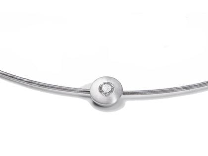 Meilenstein Set   5 Anhänger Platin Brillant – Anhänger Anhänger mit Besatz aus 950 Platin.