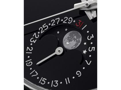 Frederique Constant Highlife Moonphase Date Manufacture Time+Tide Automatik Edelstahl 39mm schwarzes Onyx Zifferblatt – Herrenuhren Uhr mit Datum aus Edelstahl und Leder. Das Gehäuse ist rund und silber. Das Edelstahlarmband ist silber. Das Zifferblatt ist ohne Zeichen und schwarz. – Ansicht 10