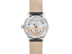 Frederique Constant Manufacture The Elements Collection 2026 limitiertes Set – Herrenuhren Uhr mit Datum aus Edelstahl und Leder. Das Gehäuse ist rund und silber. Das Armband ist ein Lederarmband Kroko / Alligator. Der Zifferblatt ist ein Index. – Ansicht 4