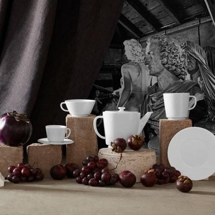 Meissen Espressotassen Set "Vitruv Graphic" – Porzellanwaren Tafelporzellan in weiß und aus Porzellan. – Ansicht 4