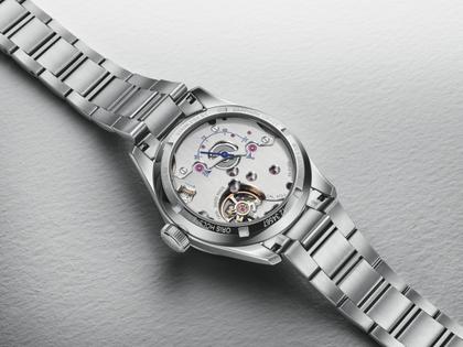 Oris Big Crown Pointer Date Calibre 473 Handaufzug Edelstahl 38mm blaues Zifferblatt Metallband – Herrenuhren Uhr mit Datum aus Edelstahl. Das Gehäuse ist rund und silber. Das Edelstahlarmband ist silber. Das Zifferblatt ist arabisch und blau. – Ansicht 3