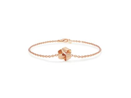 Niessing Papyr Armband Classic Red 18cm – Armschmuck Armband aus 750 Rotgold.