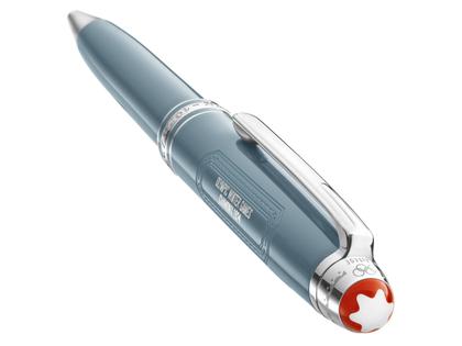 Montblanc Meisterstück X Olympic Heritage Chamonix 1924 Classique Kugelschreiber Edelharz platinumbeschichtet – Schreibgeräte Kugelschreiber in grau und aus Edelharz, Metall und platiniert. – Ansicht 2