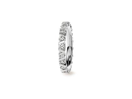 Niessing Vivida Spannring Platin 2,8mm mit Brillanten 1,60ct – Ringe Ring mit Besatz aus 950 Platin.